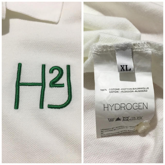 HYDROGEN(ハイドロゲン)のHYDROGEN ポロシャツ ハイドロゲン 半袖 プルオーバー カットソー メンズのトップス(ポロシャツ)の商品写真