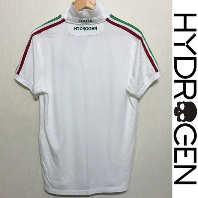 HYDROGEN(ハイドロゲン)のHYDROGEN ポロシャツ ハイドロゲン 半袖 プルオーバー カットソー メンズのトップス(ポロシャツ)の商品写真