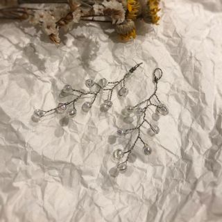 トゥデイフル(TODAYFUL)の✴︎小枝ピアス　オーロラクリア✴︎(ピアス)