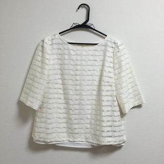 ロペ(ROPE’)の★美品★ROPE レースブラウス 38(シャツ/ブラウス(長袖/七分))