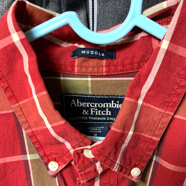 Abercrombie&Fitch(アバクロンビーアンドフィッチ)のアバクロ　チェックシャツ　サイズM メンズのトップス(シャツ)の商品写真