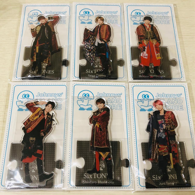 【新品未開封】SixTONES 第3弾 '20夏 アクスタ 全6種 セット | フリマアプリ ラクマ