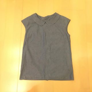 スピックアンドスパン(Spick & Span)のスピック&スパン シャンブレーブラウス(シャツ/ブラウス(半袖/袖なし))