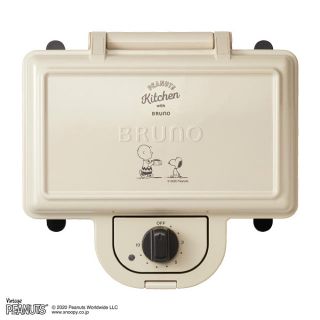 スヌーピー(SNOOPY)のPEANUTS ピーナッツ ホットサンドメーカー [ダブル](サンドメーカー)