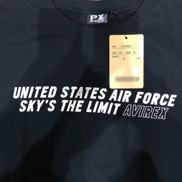 AVIREX(アヴィレックス)のAVIREX Tシャツ バックプリント　USAF  新品タグ付き　最終値下 メンズのトップス(Tシャツ/カットソー(半袖/袖なし))の商品写真