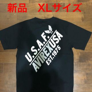 アヴィレックス(AVIREX)のAVIREX Tシャツ バックプリント　USAF  新品タグ付き　最終値下(Tシャツ/カットソー(半袖/袖なし))