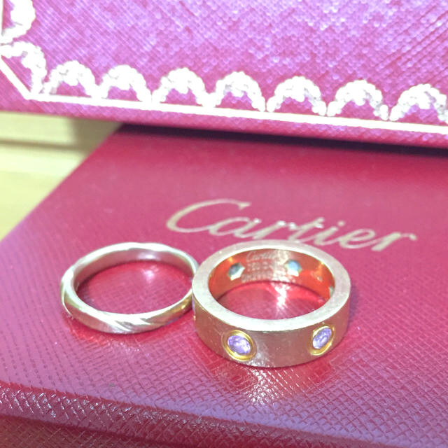 Cartier(カルティエ)のカルティエラブリングPG レディースのアクセサリー(リング(指輪))の商品写真