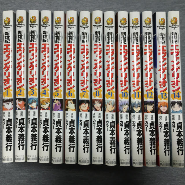 角川書店(カドカワショテン)のエヴァンゲリオン コミックスBOXセット エンタメ/ホビーの漫画(青年漫画)の商品写真