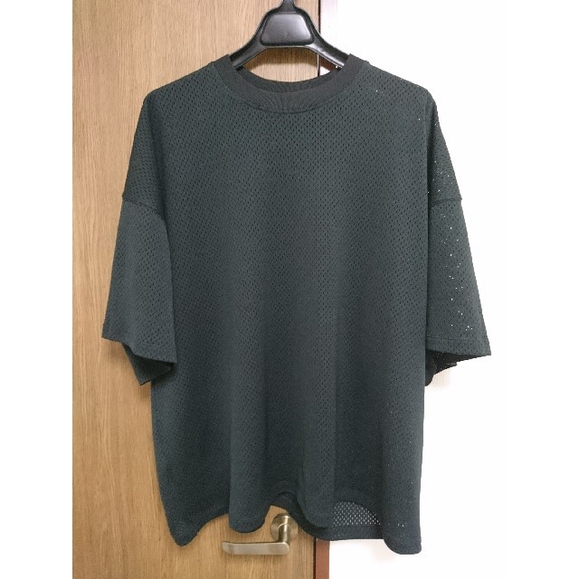 fearofgod 5th meshT ブラック MTシャツ/カットソー(半袖/袖なし)