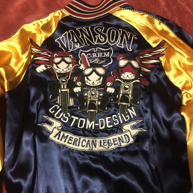 VANSON(バンソン)のhakobiya様専用‘’リバーシブルスカジャン‘’ メンズのジャケット/アウター(スカジャン)の商品写真