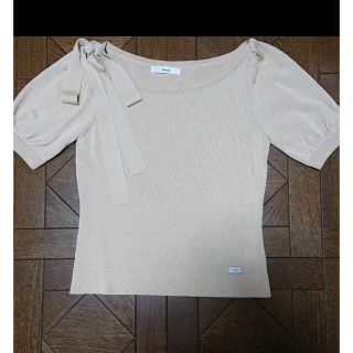 ルネ(René)のRene サマーニット　美品(カットソー(半袖/袖なし))