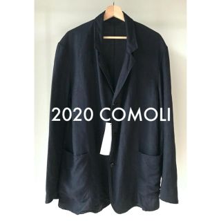 コモリ(COMOLI)の2020SS COMOLI コモリ "ヴィスコースリネン ジャケット"(テーラードジャケット)