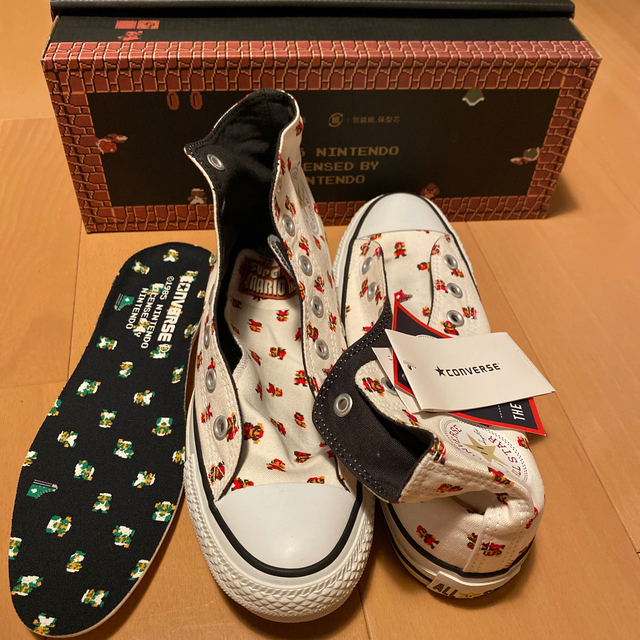 CONVERSE - コンバース　ハイカット　マリオコラボ（新品未使用）