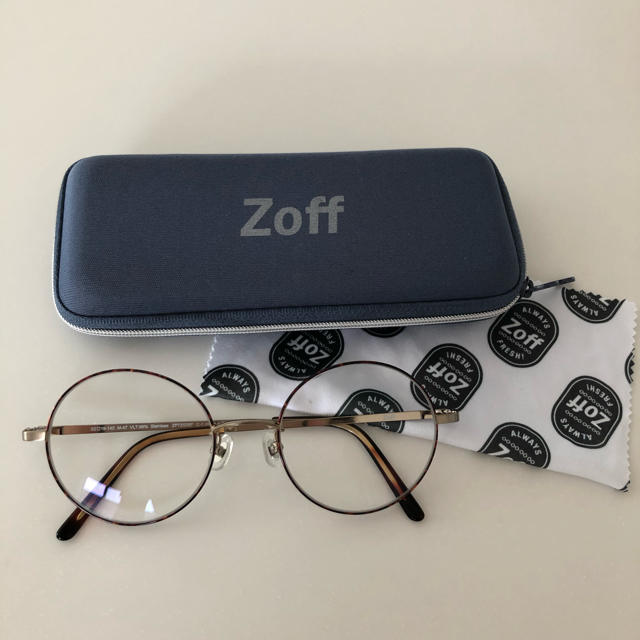 Zoff(ゾフ)のzoff 伊達メガネ レディースのファッション小物(サングラス/メガネ)の商品写真