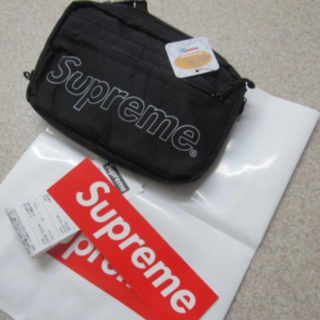 Supreme 18aw Shoulder Bag Black 黒