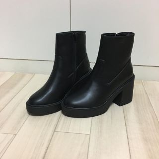 値下げ】 メンズ ヒールブーツ 厚底 エイソス サイドジップブーツasos