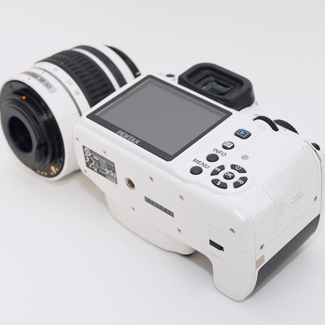 ☆WiFi転送☆ペンタックス K-x レンズセット☆女性に人気のホワイト ☆WiFi転送☆ペンタックス K-x レンズセット☆女性に人気のホワイト