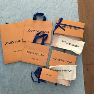 ルイヴィトン(LOUIS VUITTON)のヴィトン　箱　ショップ袋セット(ショップ袋)