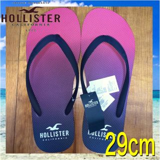 ホリスター(Hollister)の29ホリスター  ビーチサンダル  29 新品 正規品 海　サンダル(ビーチサンダル)