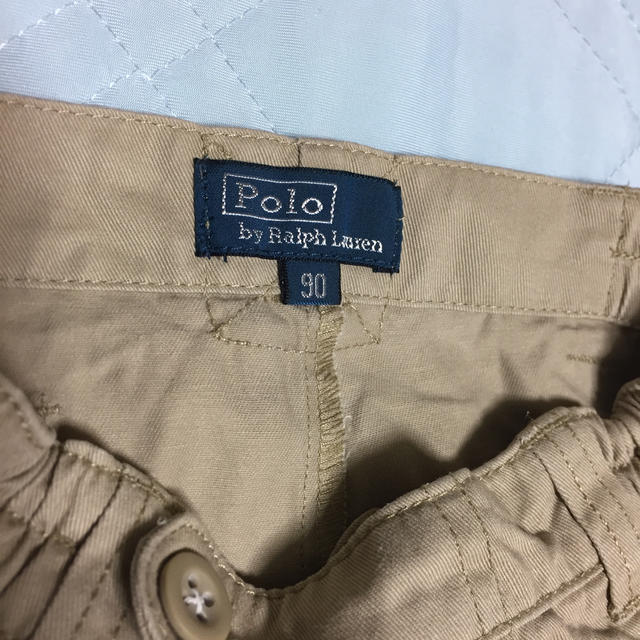 POLO RALPH LAUREN(ポロラルフローレン)の✳︎ポロラルフローレンPolo Ralph Laurenベージュパンツ90㎝✳︎ キッズ/ベビー/マタニティのキッズ服男の子用(90cm~)(パンツ/スパッツ)の商品写真