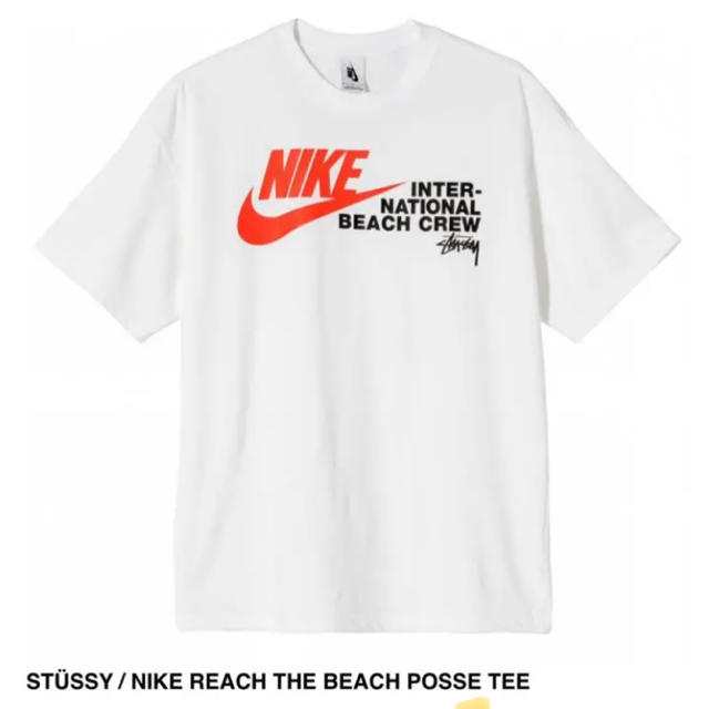 Stussy NIKE Tシャツ Lサイズ　ホワイト　白