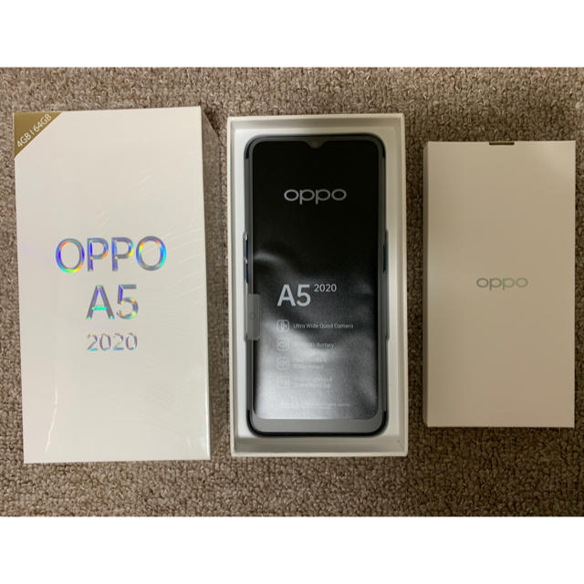 人気 OPPO A5 2020 SIMフリー グリーンの通販 by shop|ラクマ www