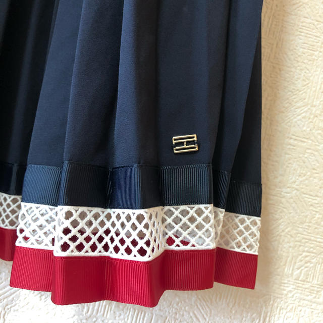 TOMMY HILFIGER(トミーヒルフィガー)の【TOMMY HILFIGER】トミーヒルフィガー プリーツスカート レディースのスカート(ロングスカート)の商品写真