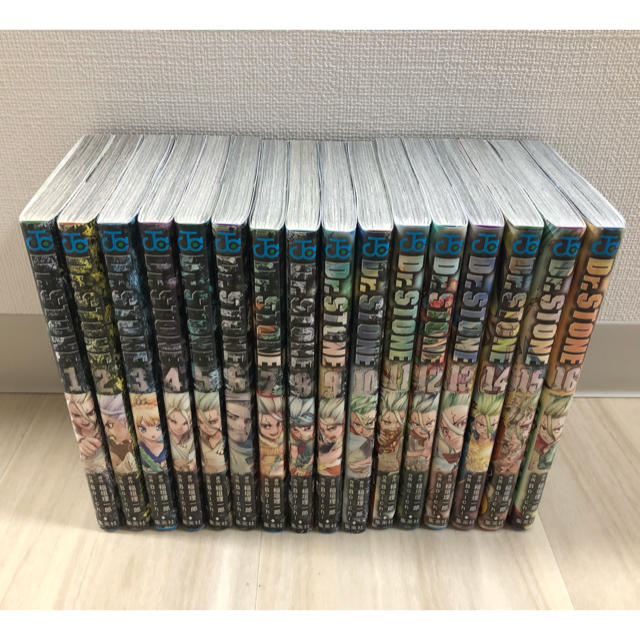 集英社 - Dr.STONE 1〜16巻 全巻セット 全巻帯付き 全巻初版