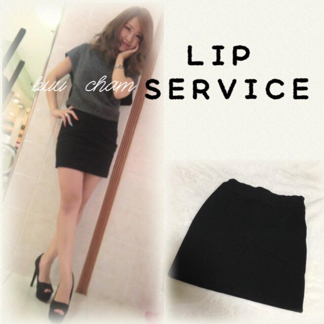 LIP SERVICE(リップサービス)のLIP SERVICE♡タイトスカート レディースのスカート(ミニスカート)の商品写真