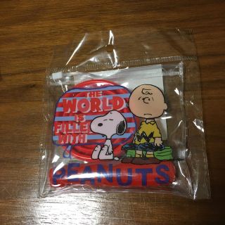 スヌーピー(SNOOPY)の携帯はみがきセット　スヌーピー   はぶらし　折りたたみコップ(歯ブラシ/デンタルフロス)