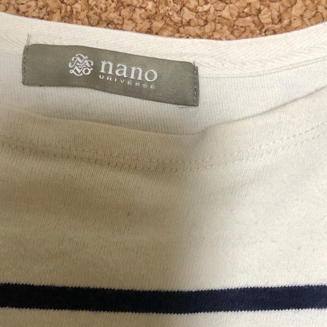 nano・universe(ナノユニバース)のnano UNIVERSE 七分袖カットソー ／Mサイズ メンズのトップス(Tシャツ/カットソー(七分/長袖))の商品写真