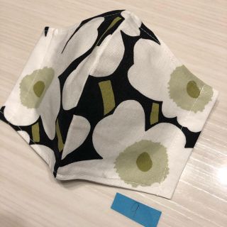 マリメッコ(marimekko)の立体タイプ　インナーマスク　白9(その他)