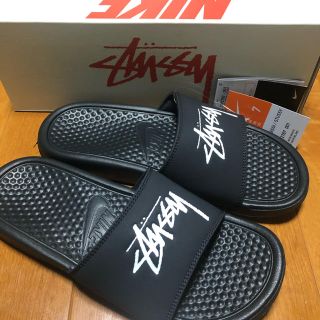 ステューシー(STUSSY)の25.0cm NIKE BENASSI STUSSY(サンダル)