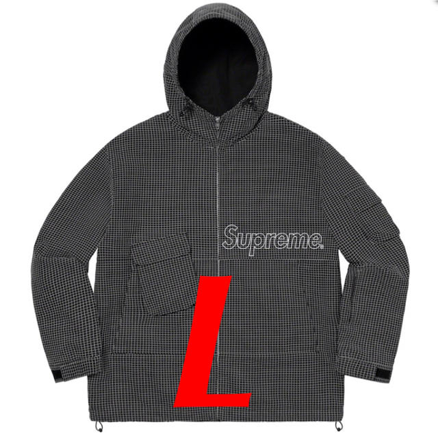 メンズ新品未使用 Supreme Ripstop Utility Jacket 黒 Ｌ