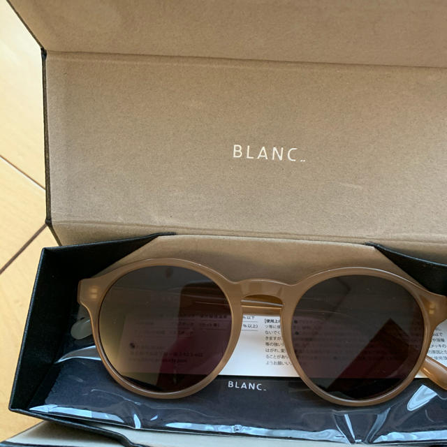 BEAMS(ビームス)のBLANC サングラス レディースのファッション小物(サングラス/メガネ)の商品写真