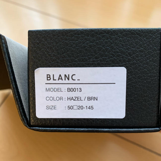 BEAMS(ビームス)のBLANC サングラス レディースのファッション小物(サングラス/メガネ)の商品写真