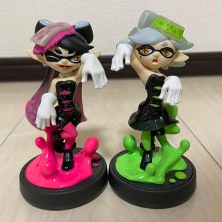 ニンテンドースイッチ(Nintendo Switch)のamiibo スプラトゥーン2 シオカラーズ アオリ&ホタル 2体セット(ゲームキャラクター)