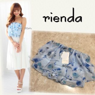 リエンダ(rienda)のrienda♡ROSEティアードフリルベアTOP(ベアトップ/チューブトップ)