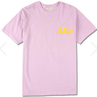 WIND AND SEA T-SHIRT / M ラベンダー(Tシャツ/カットソー(半袖/袖なし))