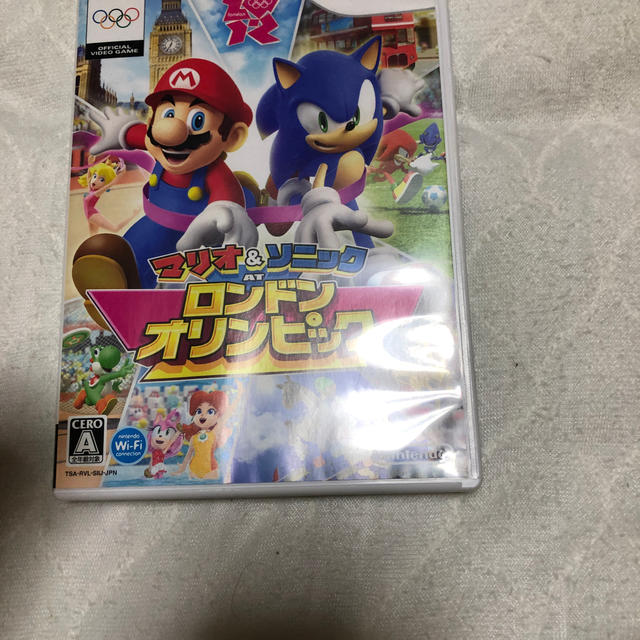 Wii(ウィー)のマリオアンドソニック AT ロンドンオリンピックTM Wii エンタメ/ホビーのゲームソフト/ゲーム機本体(家庭用ゲームソフト)の商品写真