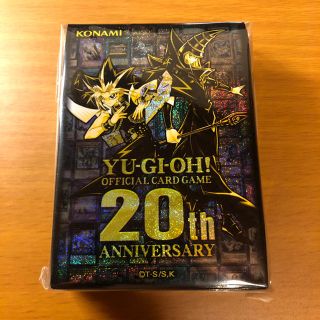 ユウギオウ(遊戯王)の遊戯王 スリーブ 20th Anniversary ブラックマジシャン(カードサプライ/アクセサリ)