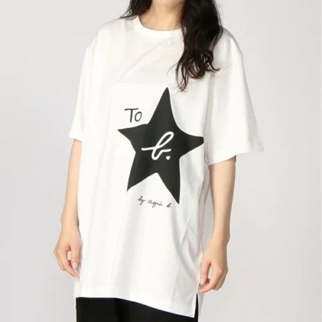 トゥービーバイアニエスベー★新品★ロゴビッグシルエットTシャツ