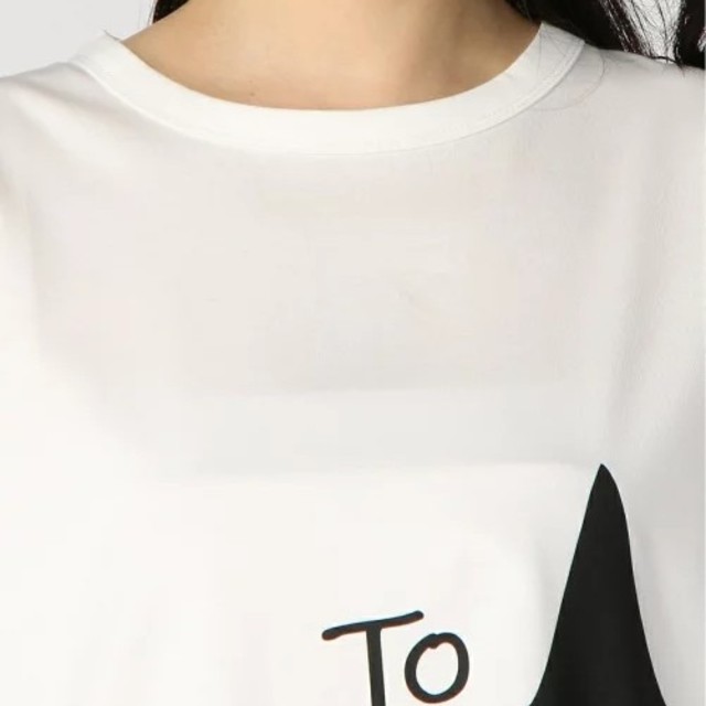トゥービーバイアニエスベー★新品★ロゴビッグシルエットTシャツ 3