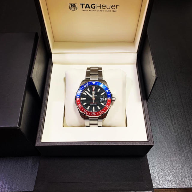 タグホイヤー　TAGHEUER アクアレーサーWAY201F キャリバー7GMT