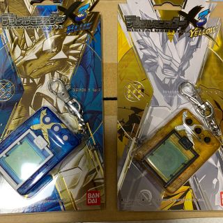 バンダイ(BANDAI)のデジタルモンスターX Ver.3 イエロー & ブルー(携帯用ゲーム機本体)