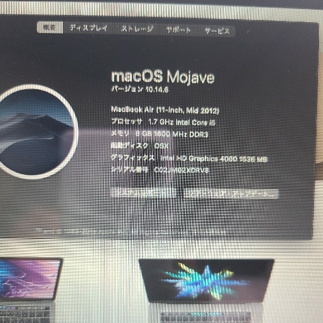 MacBook Air 11 inch Mid 2012 8G/128G