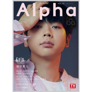 TVガイドAlpha GG vol.33 表紙 増田貴久 抜けなし