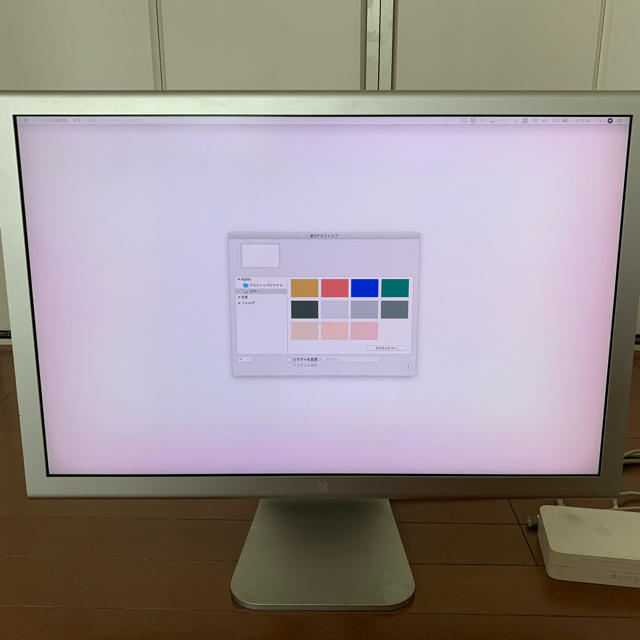 Apple(アップル)のApple Cinema Display 20inch スマホ/家電/カメラのPC/タブレット(ディスプレイ)の商品写真