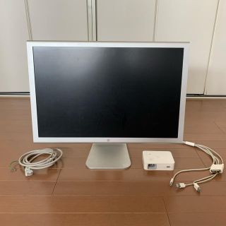 アップル(Apple)のApple Cinema Display 20inch(ディスプレイ)