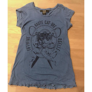 フィフティーファイブディーエスエル(55DSL)のディーゼル　猫Tシャツ(Tシャツ(半袖/袖なし))